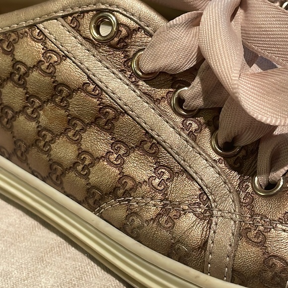 Gucci GG Supreme Leather Trainer Sneakers size 37 Women’s - Picture 14 of 16
